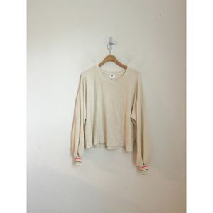 Sundry beige tan‎ fleece cozy fleece lounge set size L